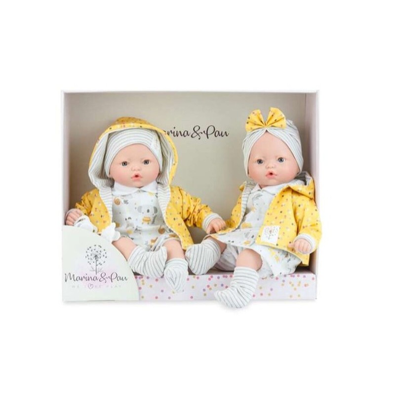 Muñecas Niñas Bebé Marina & Pau Pitus 40 cm