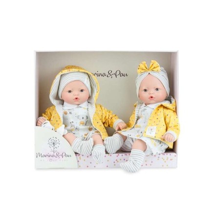 Muñecas Niñas Bebé Marina & Pau Pitus 40 cm