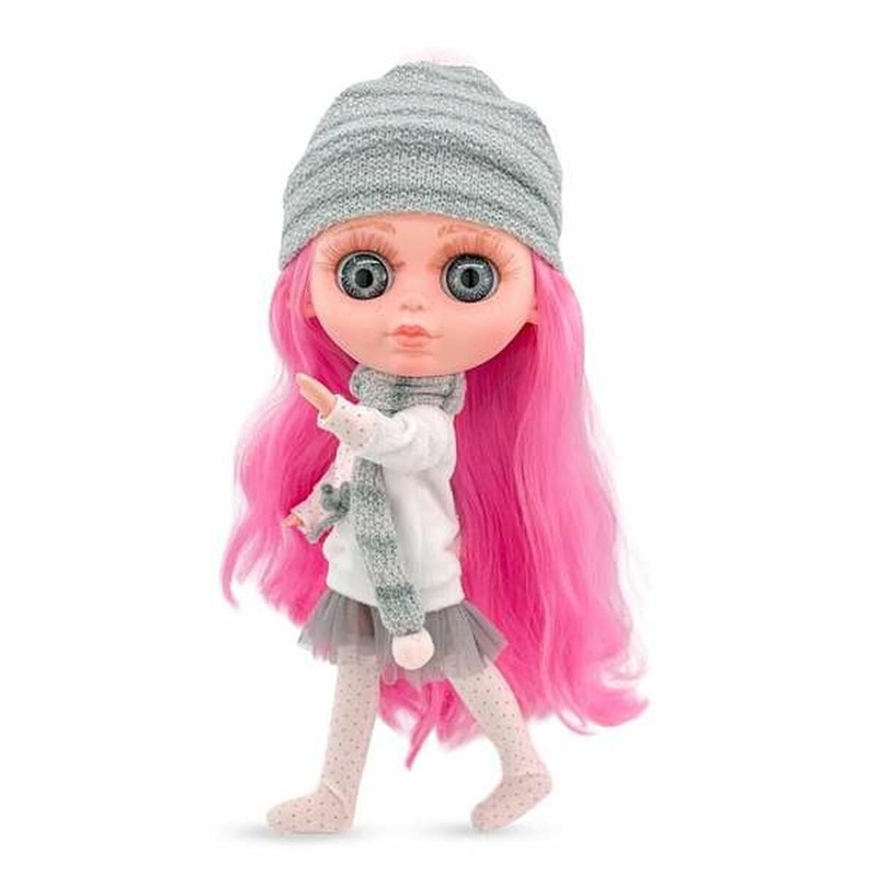 Muñecas Niñas Berjuan 24018-24 Pelo Rosa - Compra online en MegaJuguetes