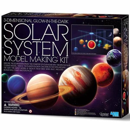 Juegos Mesa Niños: Kit Sistema Solar 3D Hape Educativo