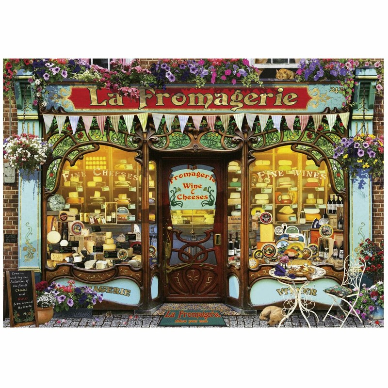 Imagen completa del rompecabezas The Fine Cheese Shop