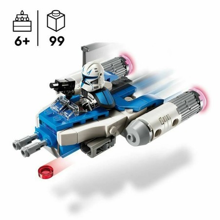 Juguetes Construcción Niños: Lego Captain Rex's Y-Wing Microfighter
