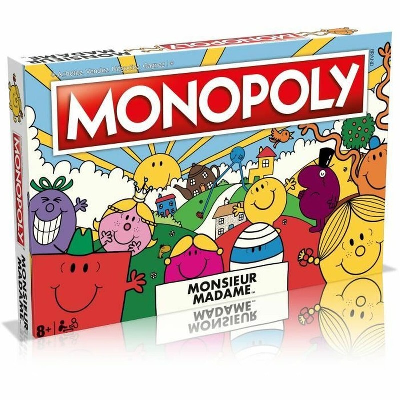 Juegos Mesa Niños Monopoly Monsieur Madame - Winning Moves - Compra online en MegaJuguetes