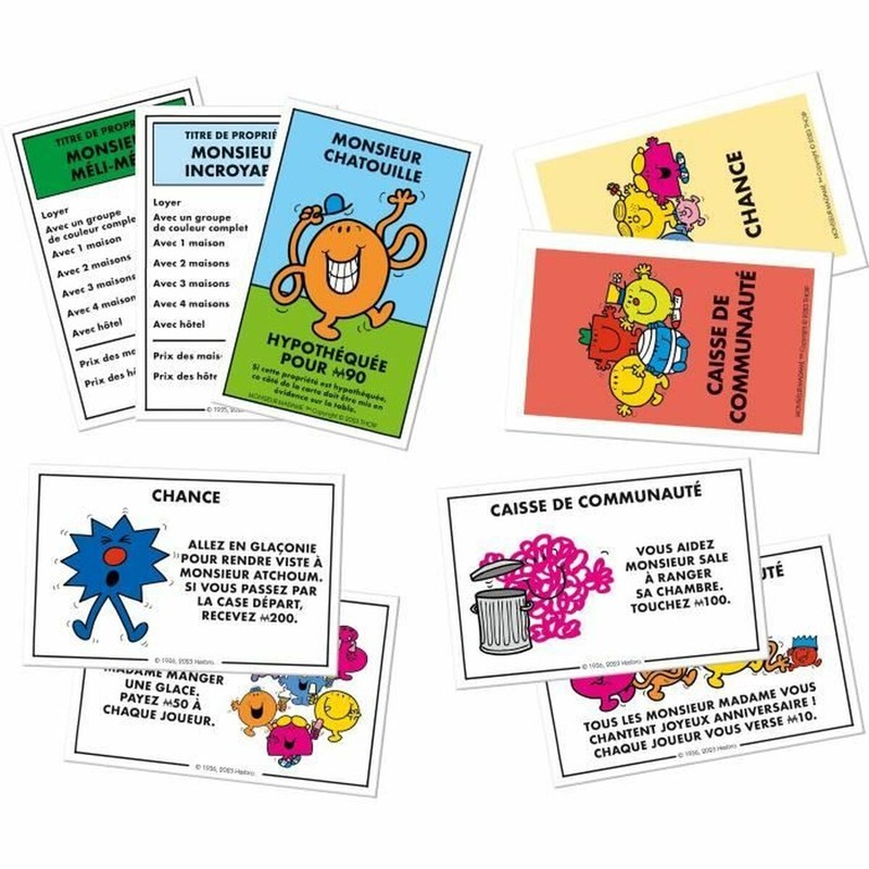 Juegos Mesa Niños Monopoly Monsieur Madame - Winning Moves