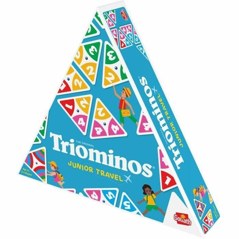 Juegos mesa niños Goliath Triominos junior travel portátil