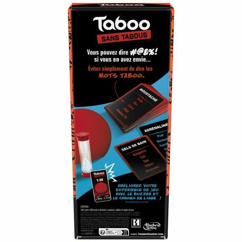 Juego de Mesa Adultos Taboo Hasbro Francés