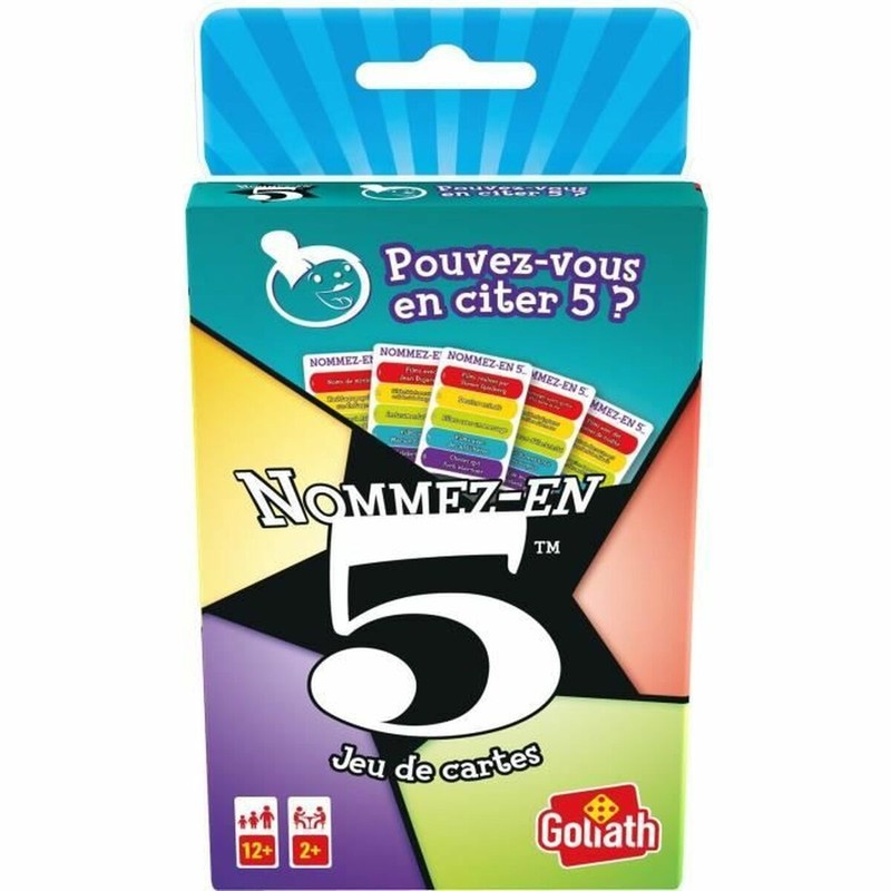 Juegos Mesa Niños Goliath Nommez-en 5 - Diversión Familiar - Compra online en MegaJuguetes