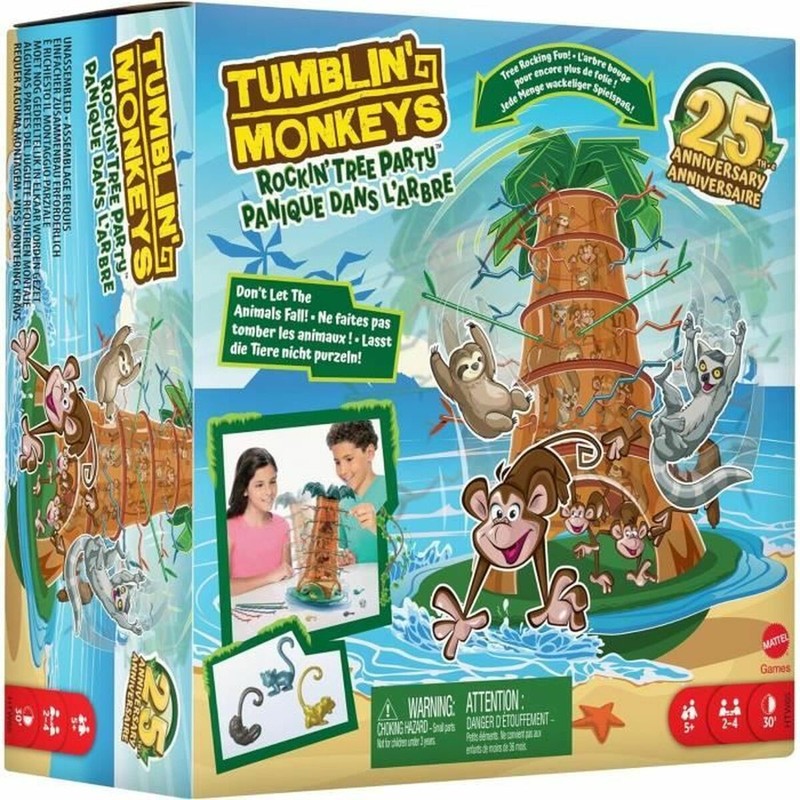Juegos Mesa Niños Mattel Tumblin' Monkeys Divertido - Compra online en MegaJuguetes