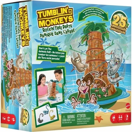 Juegos Mesa Niños Mattel Tumblin' Monkeys Divertido - Compra online en MegaJuguetes