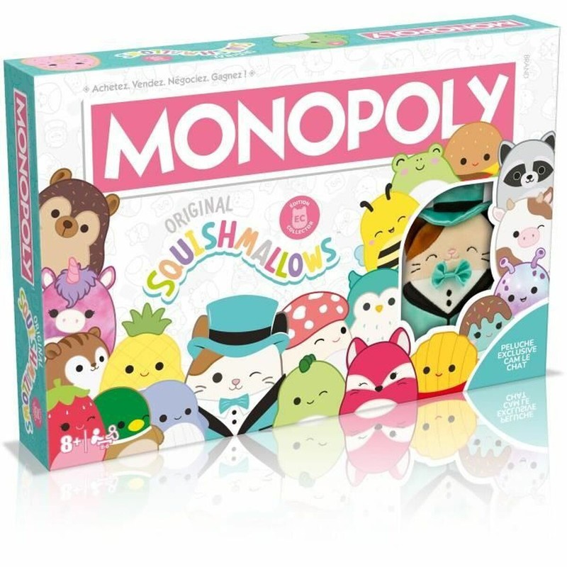 Juegos Mesa Niños Monopoly Squishmallows Winning Moves - Compra online en MegaJuguetes