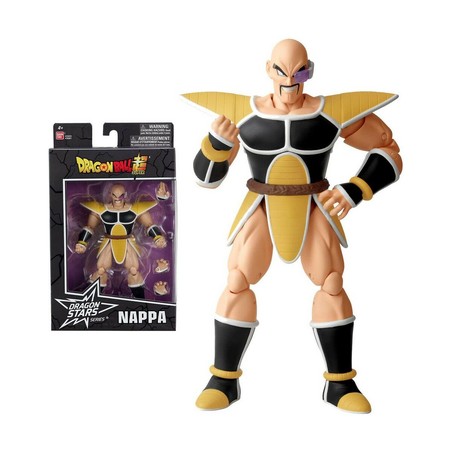 Figura Acción Niños Bandai Dragon Stars Nappa 17cm Articulada