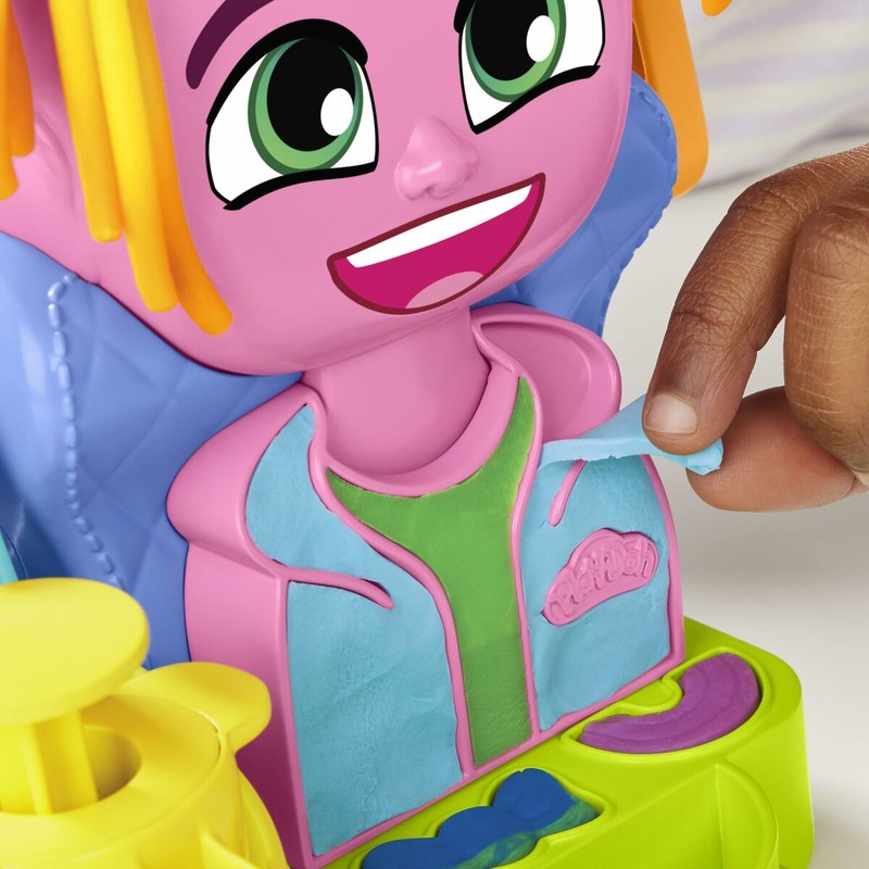 Manualidades Niños: Juego Plastilina Play-Doh Peluquería 6 Botes