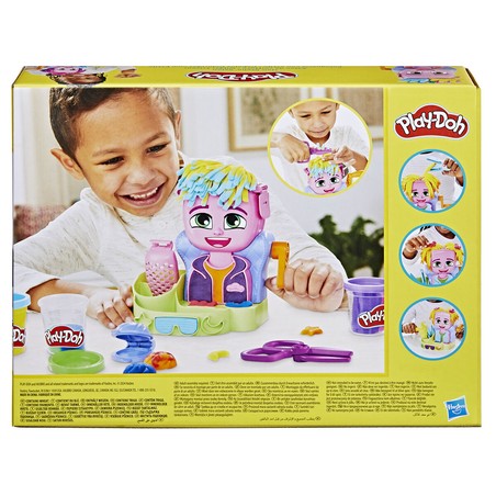 Manualidades Niños: Juego Plastilina Play-Doh Peluquería 6 Botes