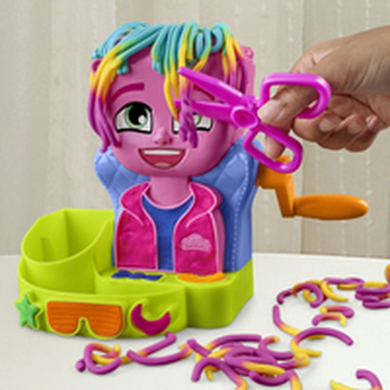 Manualidades Niños: Juego Plastilina Play-Doh Peluquería 6 Botes