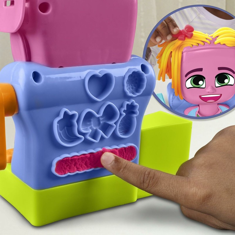 Manualidades Niños: Juego Plastilina Play-Doh Peluquería 6 Botes