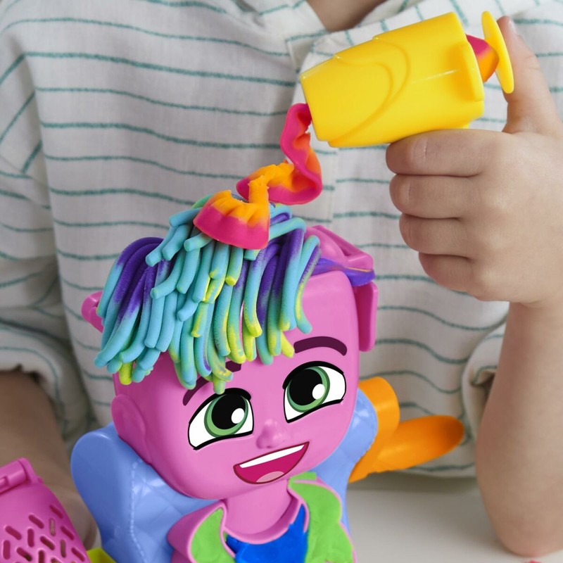 Manualidades Niños: Juego Plastilina Play-Doh Peluquería 6 Botes