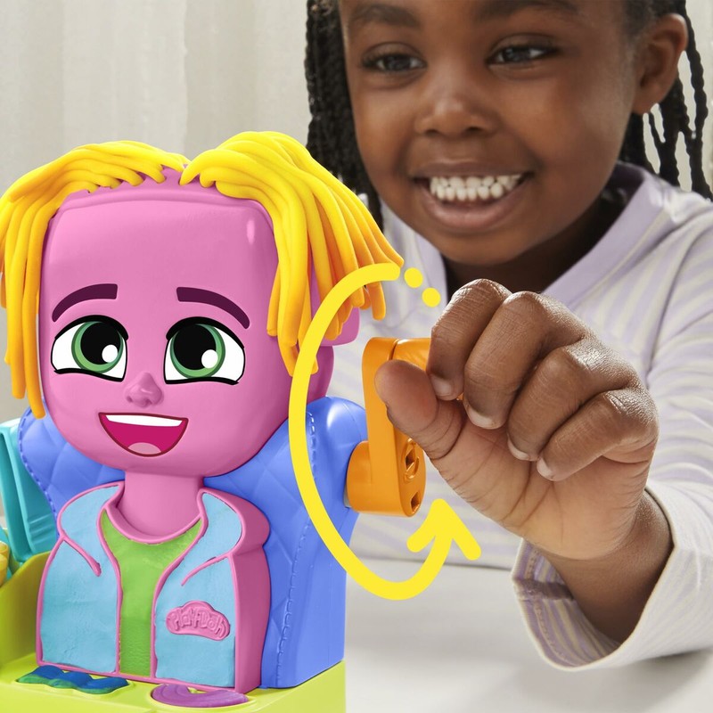 Manualidades Niños: Juego Plastilina Play-Doh Peluquería 6 Botes
