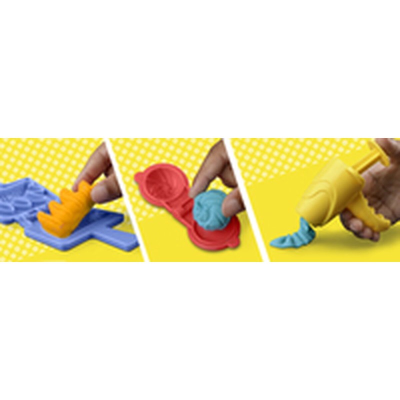 Manualidades Niños: Juego Plastilina Play-Doh Peluquería 6 Botes