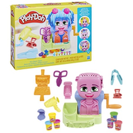 Manualidades Niños: Juego Plastilina Play-Doh Peluquería 6 Botes