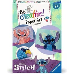 Manualidades Niños Ravensburger Be Creative! Paper Art Stitch - Compra online en MegaJuguetes 2