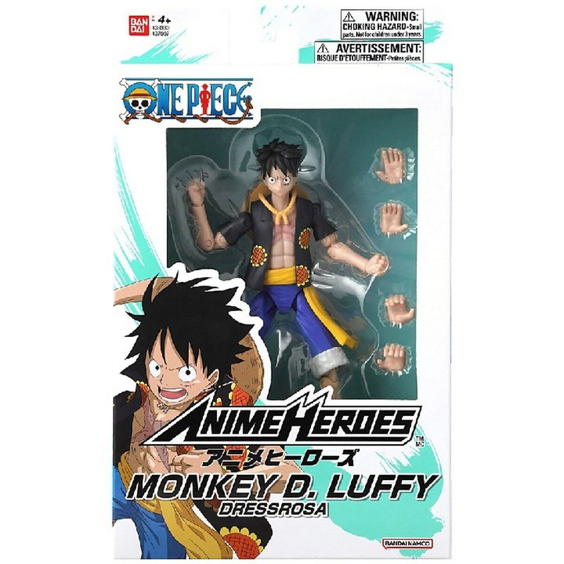 Figura Luffy One Piece Bandai AH37007 - Anime Heroes - Compra online en MegaJuguetes