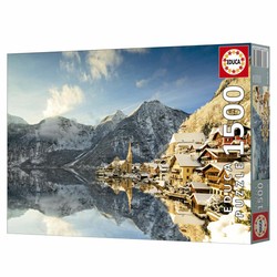 Puzzle 1500 piezas Hallstatt, vista frontal de la caja. 2