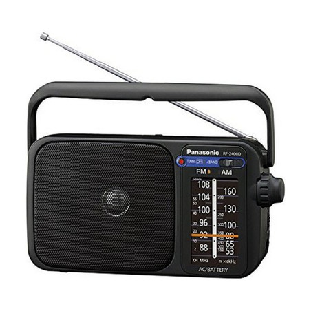 Radio Portátil Panasonic RF-2400D Bluetooth: Sonido Compacto