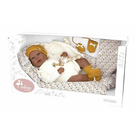 Muñecas Niñas: Bebé Arias Rafael 45 cm con Saco Nórdico