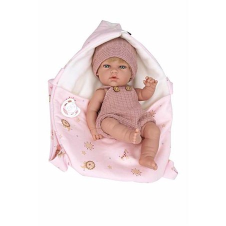 Muñecas Niñas Arias Elegance: Bebé Vinilo 30 cm con Portabebés - Compra online en MegaJuguetes