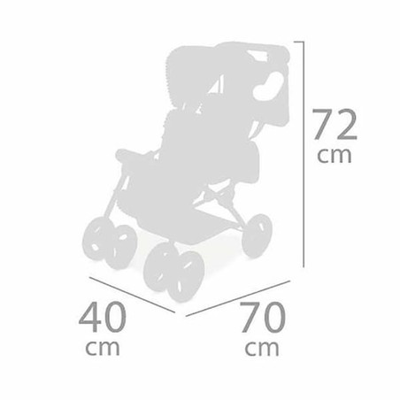 Muñecas Niñas: Carrito Gemelar Decuevas Verona