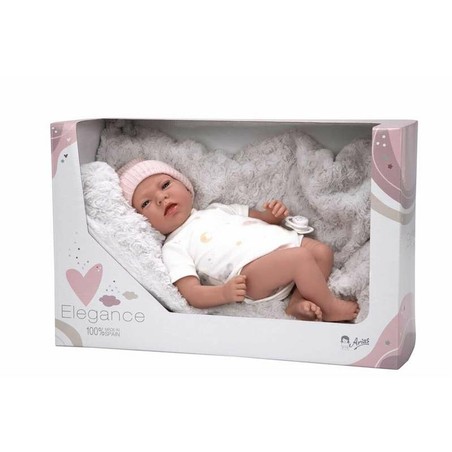 Muñecas Niñas: Bebé Arias Dafne 40 cm Realista
