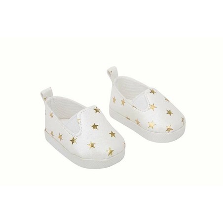 Muñecas Niñas: Zapatos Arias Blancos de 45 cm - Compra online en MegaJuguetes