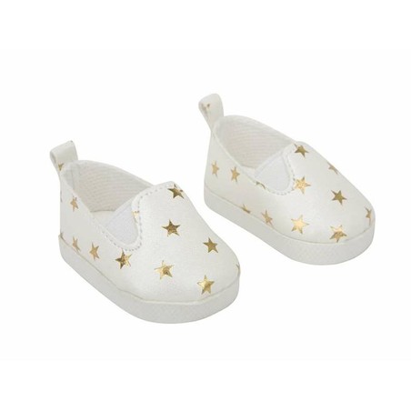 Muñecas Niñas: Zapatos Arias Blancos de 45 cm