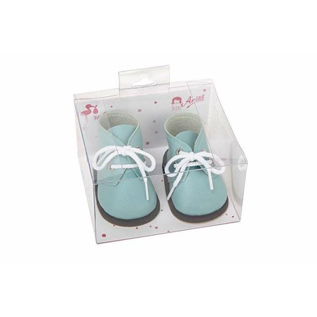 Zapatos para Muñecas Niñas Arias Verde 45 cm