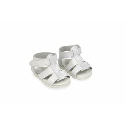 Muñecas Niñas: Zapatos para Muñeca Arias Blanco 45 cm - Compra online en MegaJuguetes