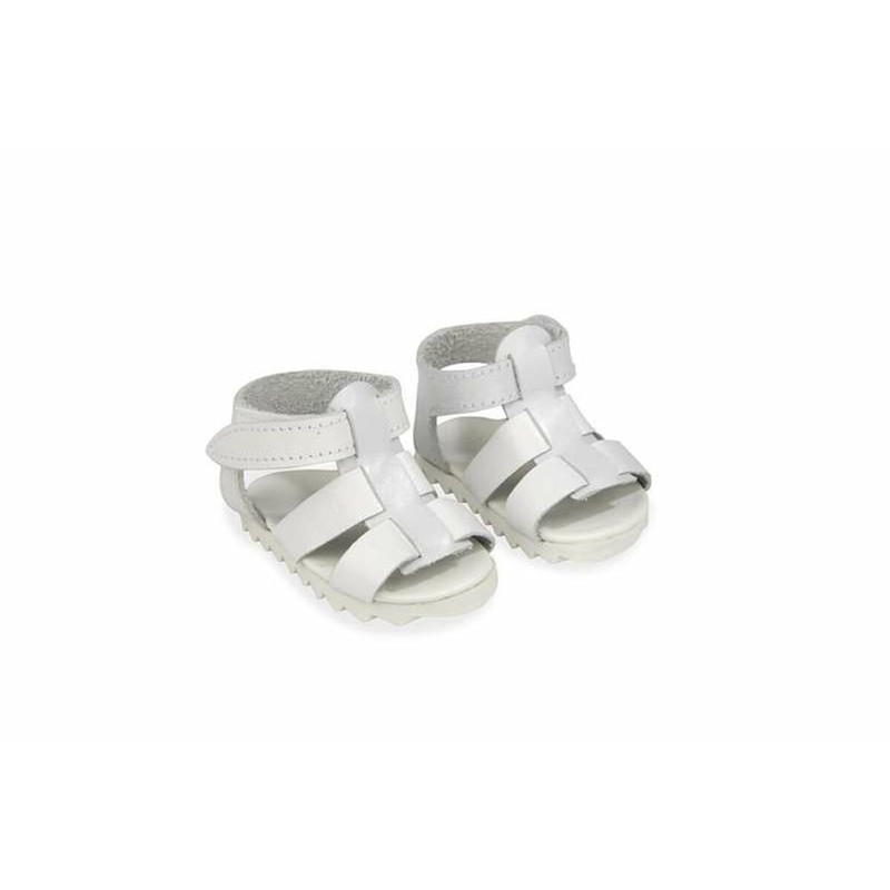Muñecas Niñas: Zapatos para Muñeca Arias Blanco 45 cm - Compra online en MegaJuguetes