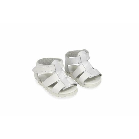 Muñecas Niñas: Zapatos para Muñeca Arias Blanco 45 cm - Compra online en MegaJuguetes