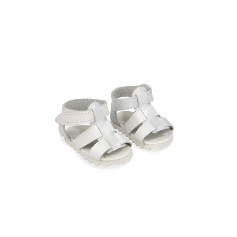 Muñecas Niñas: Zapatos para Muñeca Arias Blanco 45 cm