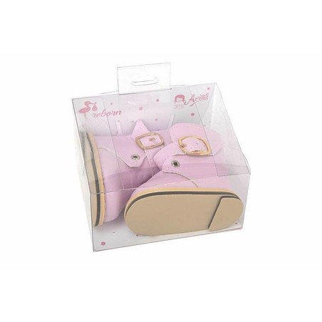 Zapatos Muñecas Niñas Arias Rosa 40 cm