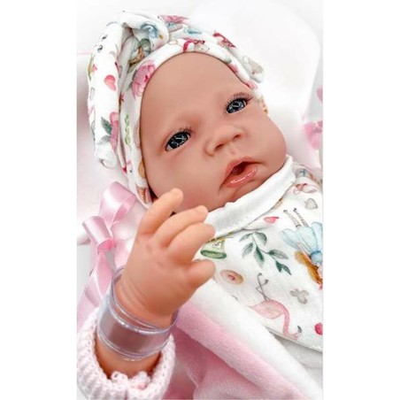 Muñecas Niñas Berjuan 18302-24 – Bebé Reborn Realista 50cm