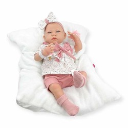 Muñecas Niñas Reborn Berjuan 50 cm con Lazo Blanco - Compra online en MegaJuguetes 2