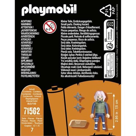 Figuras Acción Niños Playmobil Naruto Sakura 71562