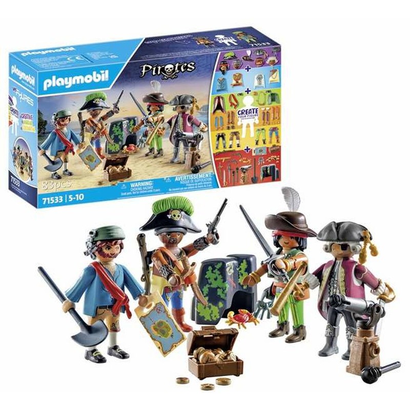 Figuras Acción Niños Playmobil Piratas: Set 83 Piezas - Compra online en MegaJuguetes