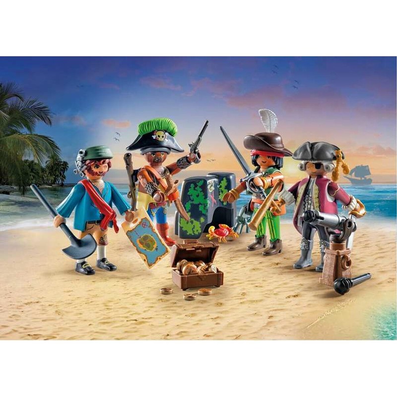 Figuras Acción Niños Playmobil Piratas: Set 83 Piezas