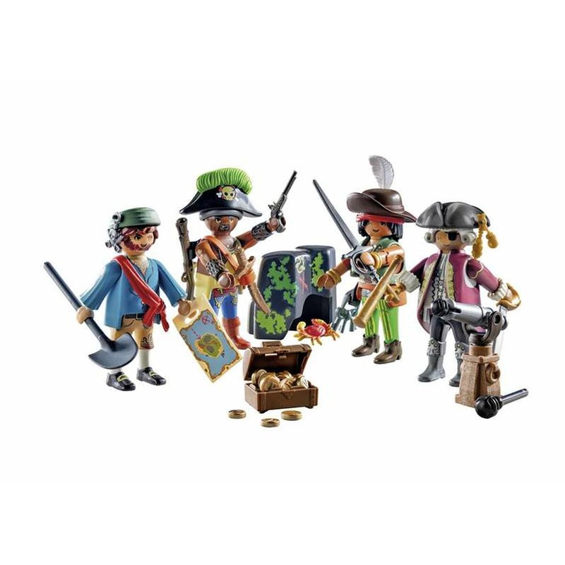 Figuras Acción Niños Playmobil Piratas: Set 83 Piezas