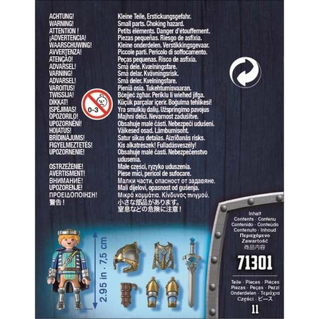 Figuras Acción Niños Playmobil Novelmore Arwynn 71301 (11 Piezas)