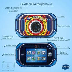Juguetes Electrónicos Niños | Cámara Digital Vtech Kidizoom Touch 5 Mpx - Compra online en MegaJuguetes 2
