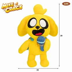 Peluches Niños: Peluche Mikecrack con Sonido Amarillo 29 cm - Compra online en MegaJuguetes 2