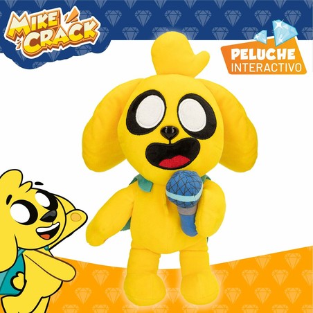 Peluches Niños: Peluche Mikecrack con Sonido Amarillo 29 cm