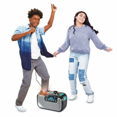 Juguetes Musicales Niños - Altavoz Karaoke Vtech Super Sound